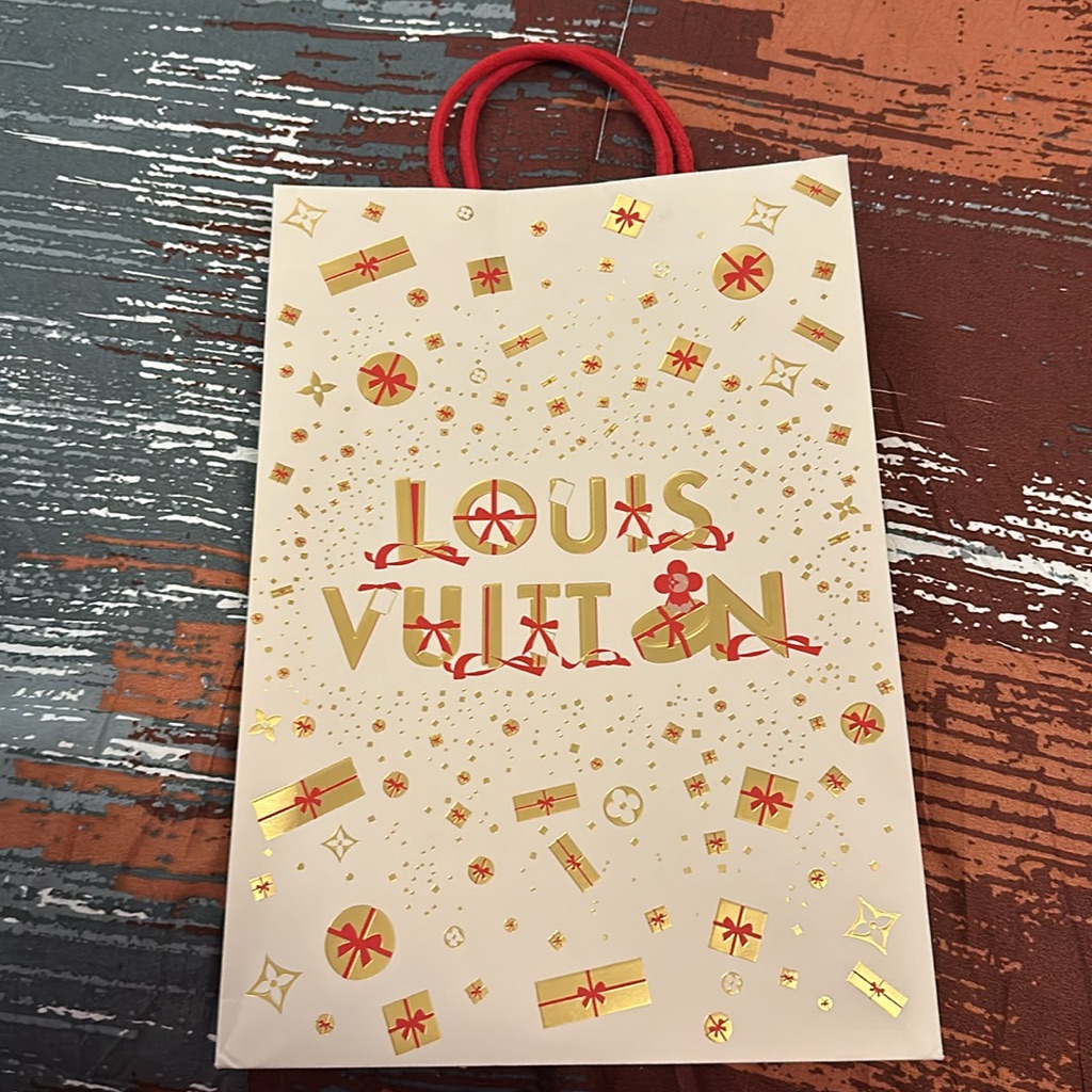 Louis Vuttion Shopping Bag Gift Bag Medium
